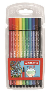 Felt-tip pen Stabilo Eco. 10x